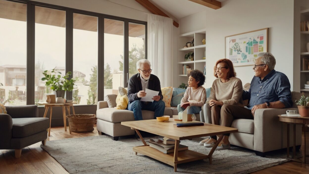 Planejamento financeiro para famílias multigeracionais que compartilham a mesma casa