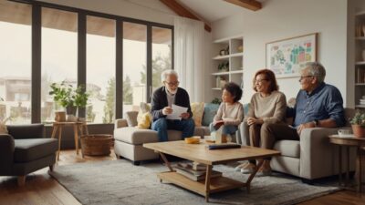 Planejamento financeiro para famílias multigeracionais que compartilham a mesma casa